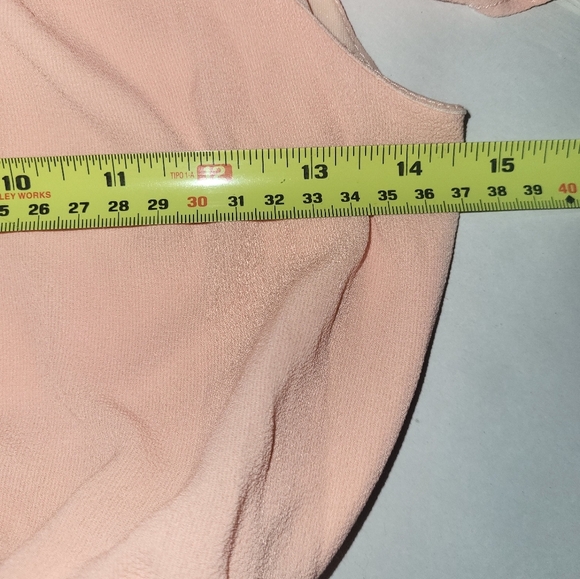 Show Me Your Mumu Ruffle Dress Size X Small Peach - Picture 3 of 8
